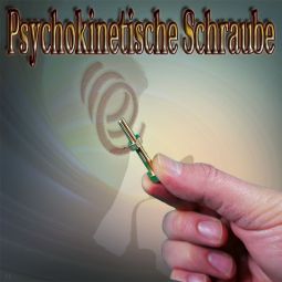 Psychokinetische Schraube Mentaltrick