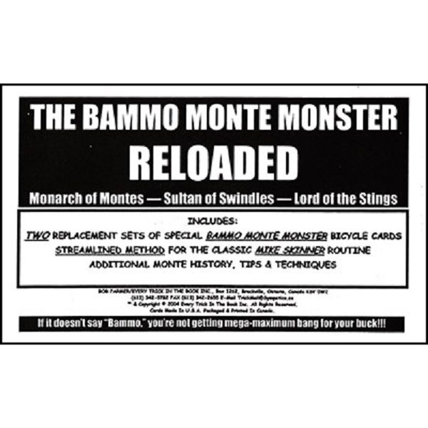 Bammo Monte Monster Reloaded by Bob Farmer Kartentrick