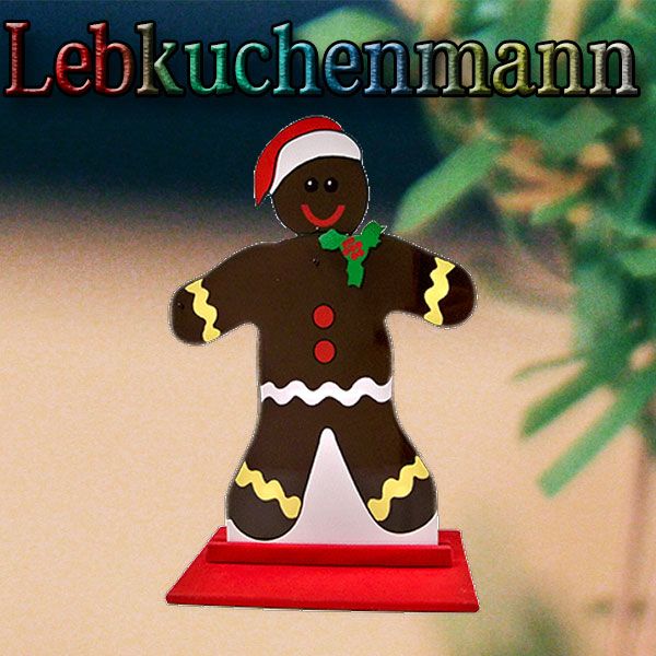 Lebkuchenmann Weihnachtstrick