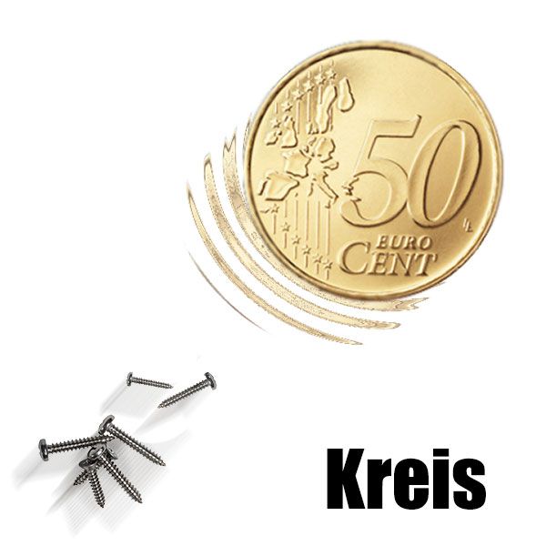 Magnetmünze 50 Cent Euro -Kreis- Trickmünze Zauberzubehör