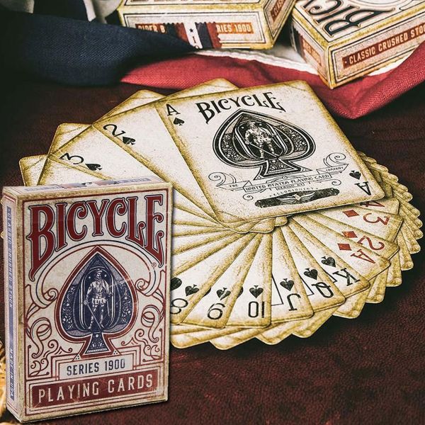Bicycle - 1900 Playing Cards - Red