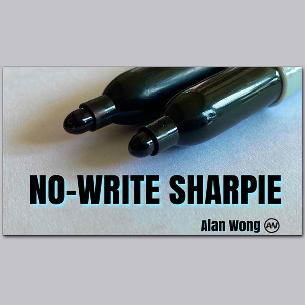 NO WRITE SHARPIE by Alan Wong