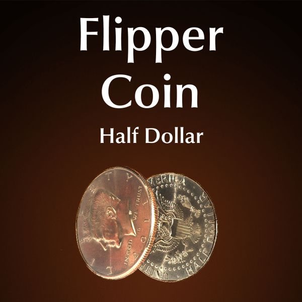 Flipper Coin Half Dollar Trickmünze