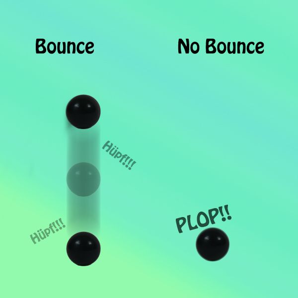 Bounce - No Bounce Balls Zaubertricks
