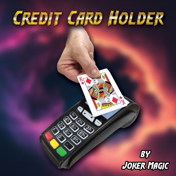 Joker Magic Credit Card Holder (Made from Bicycle cards)