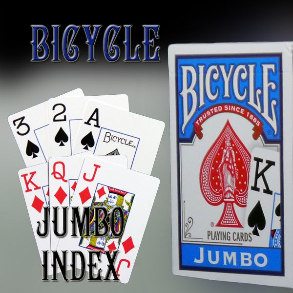 Bicycle Jumbo Index Kartenspiel für Zauberkünstler