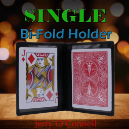 Single Bi-Fold Holder by Jerry O'Connell and PropDog (Seconds) Zauberzubehör