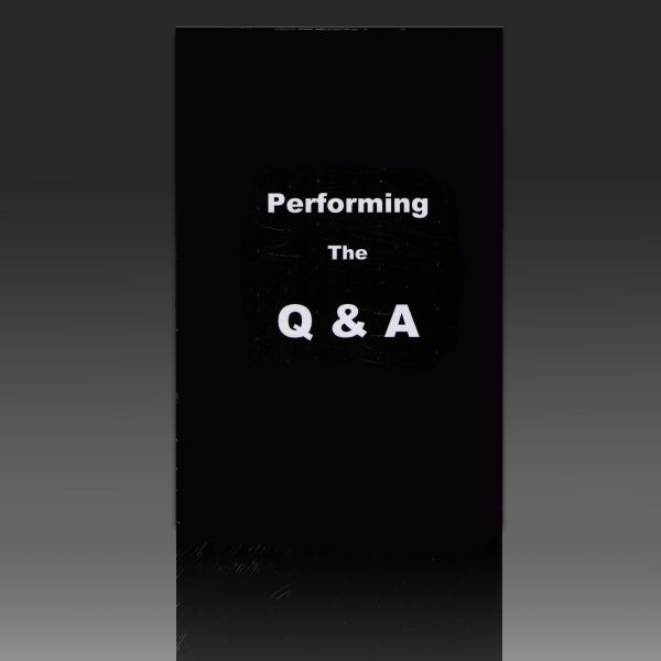 Performing The Q&A by G. McCambridge Zauberbuch