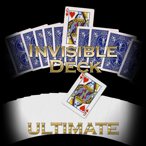 De Invisible Deck-Magic Trick, Close Up Magic - Vicedeal