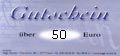 Gutschein - 50 Euro