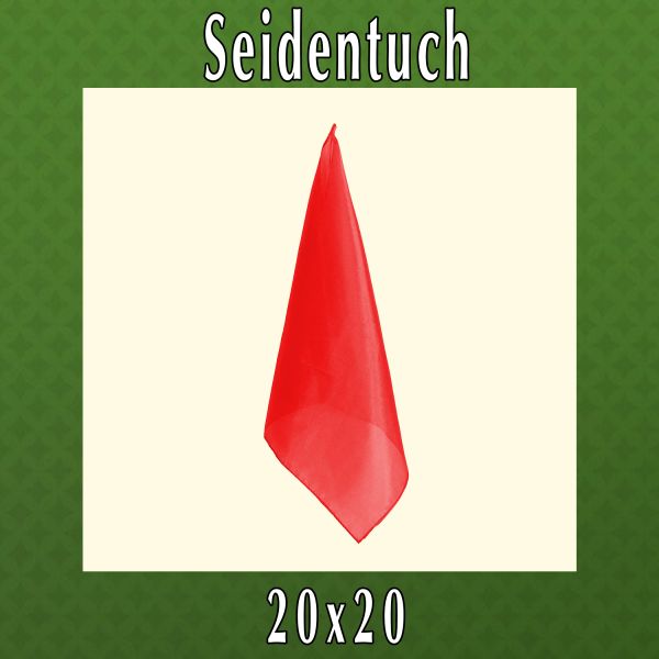 Seidentücher rot