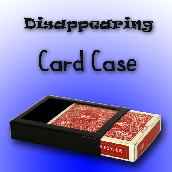 Disappearing Card Case Zaubertrick 