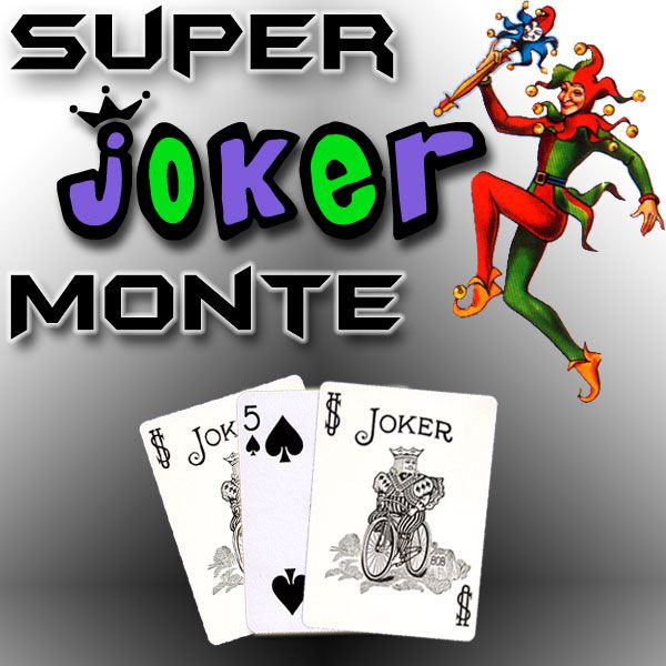 Super Joker Monte Kartentrick 