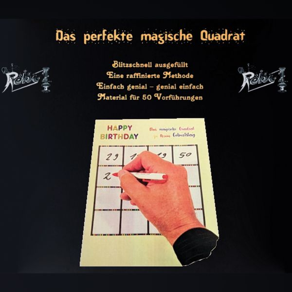 Das perfekte magische Quadrat (Peki)