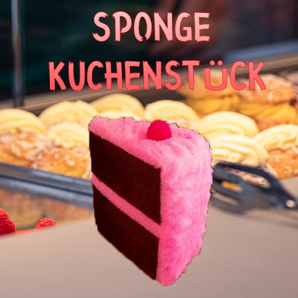 Sponge Kuchenstück