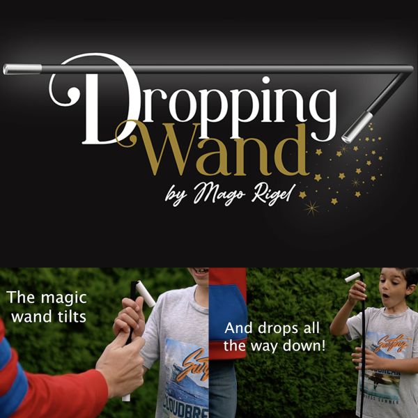 Dropping Wand by Mago Rigel & Twister Magic