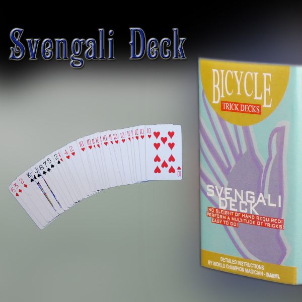 Svengali Deck Trickkartenspiel für Zauberkünstler