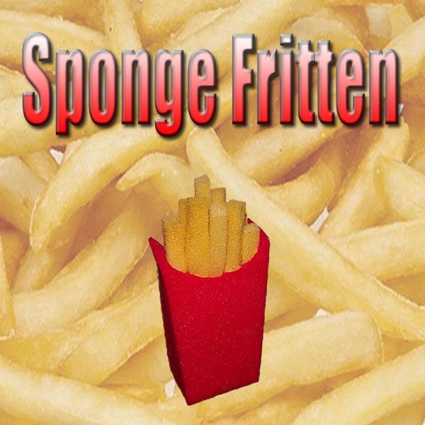 Sponge Fritten Zauberzubehör