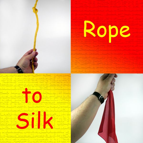 Rope to Silk Zaubertrick zaubern mit Seil 