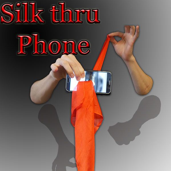 Silk thru Phone Zaubertrick 