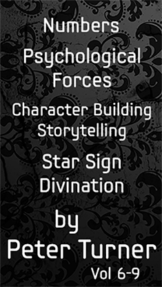 4 Volume Set Numbers, Psychological Forces, Character Building and Storytelling and Star Sign Divin