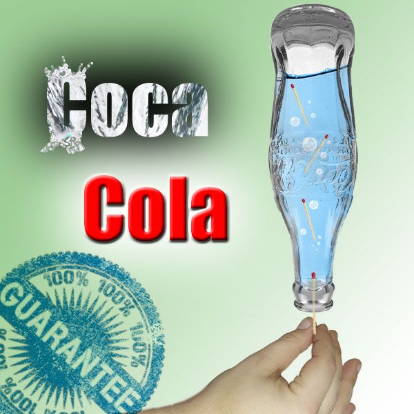 Coca Cola Zaubertrick Stand-Up