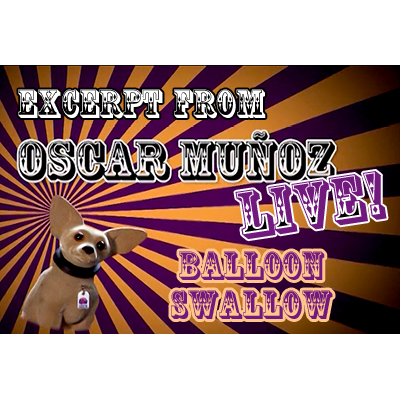 Balloon Swallow by Oscar Munoz video DOWNLOAD