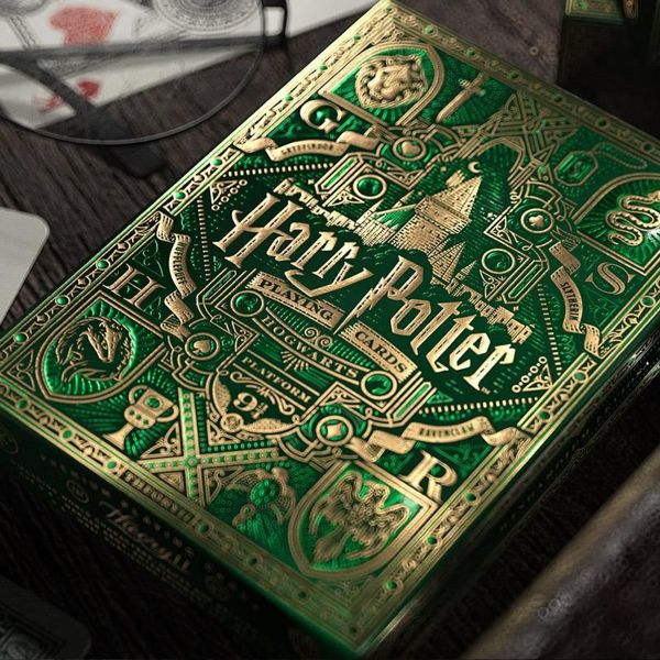 Harry Potter Kartendeck Slytherin Vorderseite