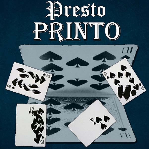 Presto Printo Kartentrick