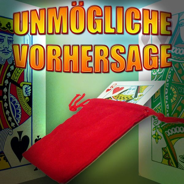 Unmögliche Vorhersage Kartentrick