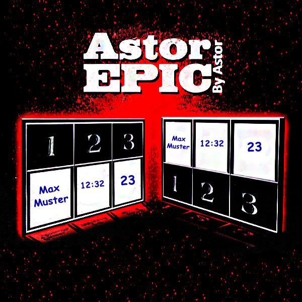 Epic Slate Astor Mentaltrick mit einer Vorhersagetafel