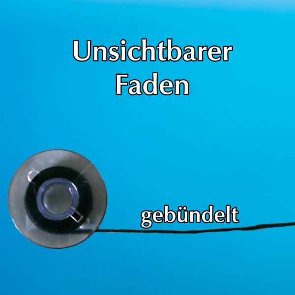 Unsichtbarer Faden - gebündelt Zauberzubehör CloseUp