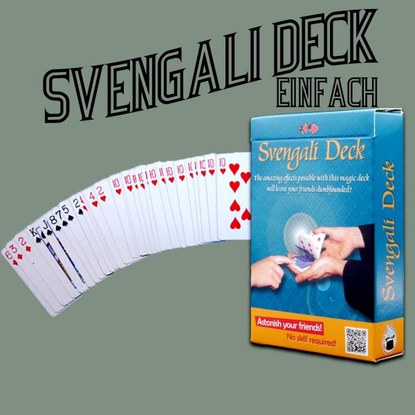 Svengali Deck Einfach Kartentrick für Anfänger