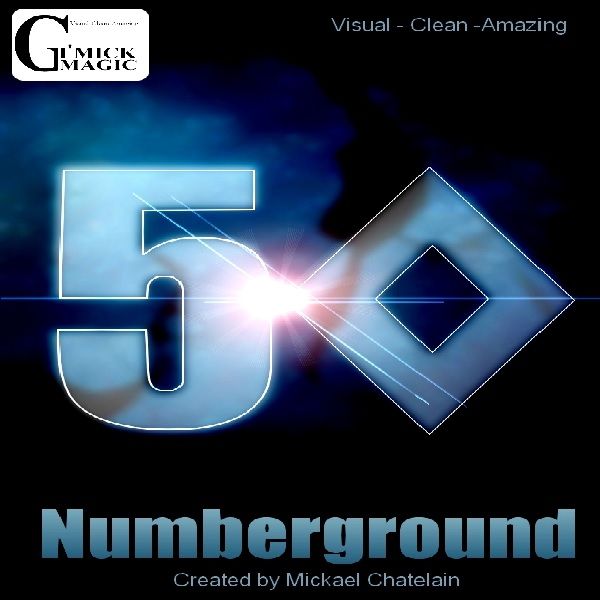 Numberground by Mickael Chatelain Kartentrick