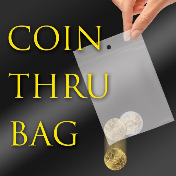 Coin Thru Bag - Euro Zaubertrick 