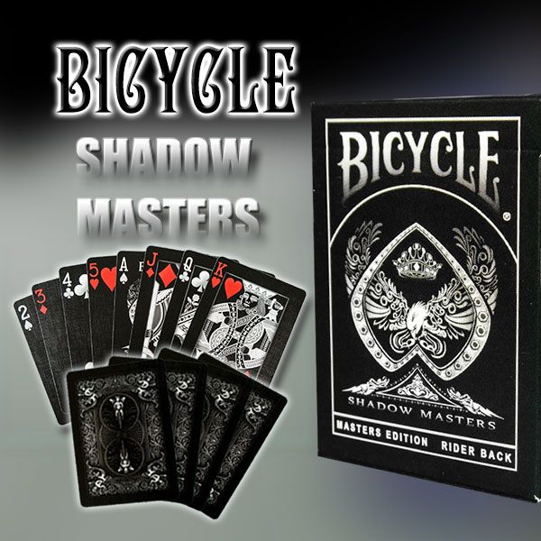 Bicycle Shadow Masters Kartenspiel für Zauberkünstler