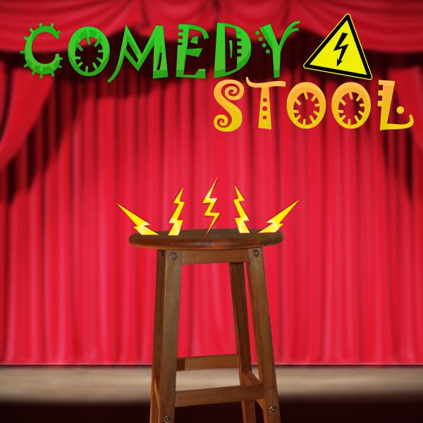 Comedy Stool Wood (electric)