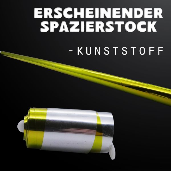 ersch. Spazierstock Kunststoff Zaubertrick Stand-Up