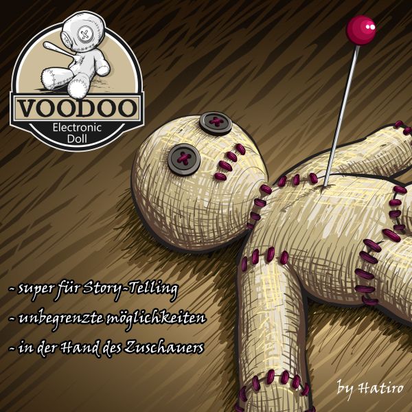 Electronic Voodoo Doll Magic by Hatiro