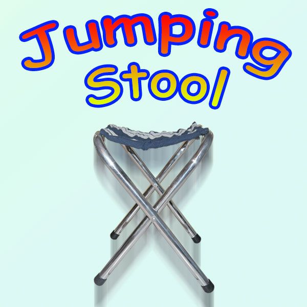 Jumping Stool Zaubertrick Bühne