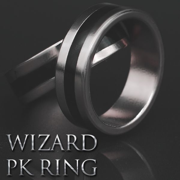 Wizard Pk Ring 21mm Schwarz Silber