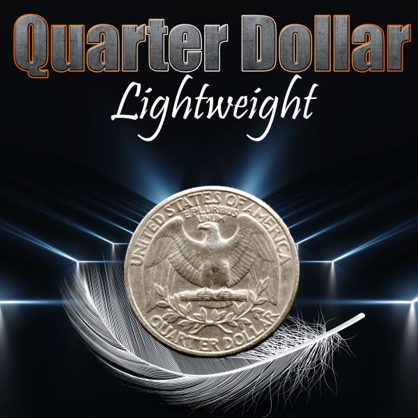 Quarter Dollar - lightweight Trickmünze Zauberzubehör