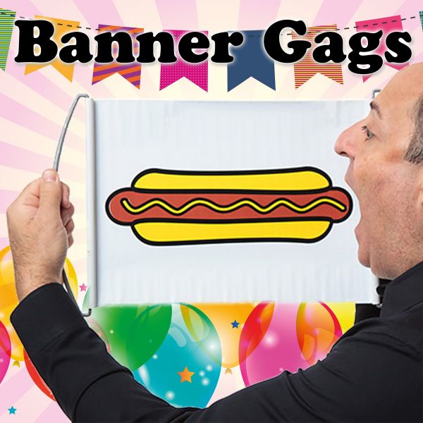 Banner Gag -Silly Billy- Zaubertrick Stand-Up
