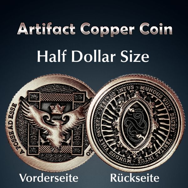 Artifact Copper Coin Half Dollar