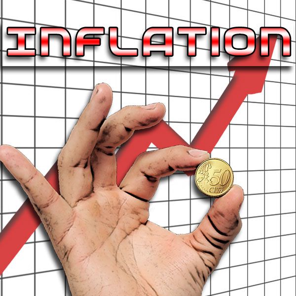 Inflation Zaubertrick mit Münzen