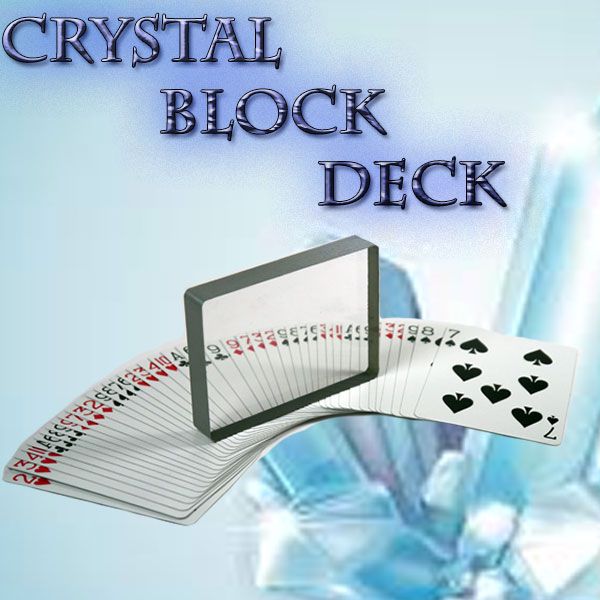 Crystal Block Deck Kartentrick Close Up