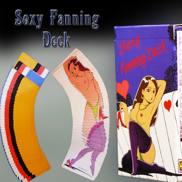 Sexy Fanning Deck Kartenspiel für Zauberkünstler