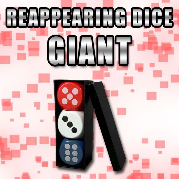Reappearing Dice Giant Zaubertrick 