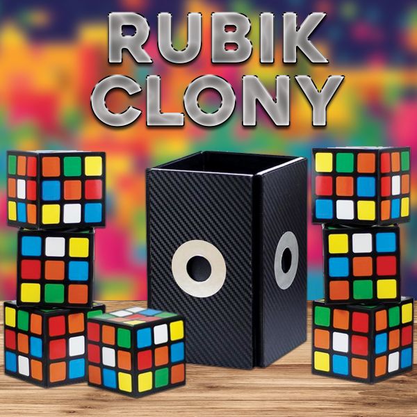 Rubik Clony with 7 Cubes by Tora Magic