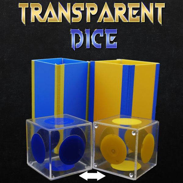 Transparent Dice - Magiro Zaubertrick 